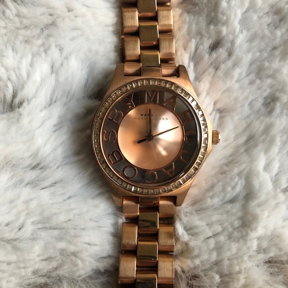 Marc By Marc Jacobs Henry Rose Gold Watch w/ Box - Picture 3 of 6
